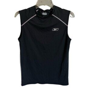 Reebok Black Sleeveless Boy's Athletic Top Size XL